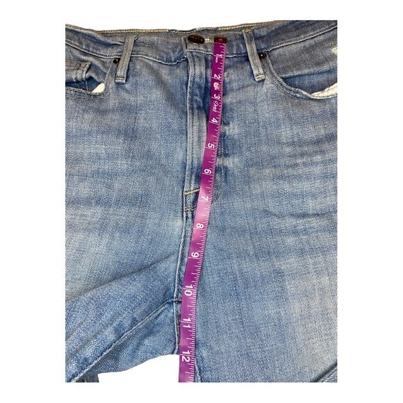 FRAME DENIM LE BEAU LOOSE FIT CROPPED JEANS in WALDEN ROCK, Size 27 - Picture 13 of 16